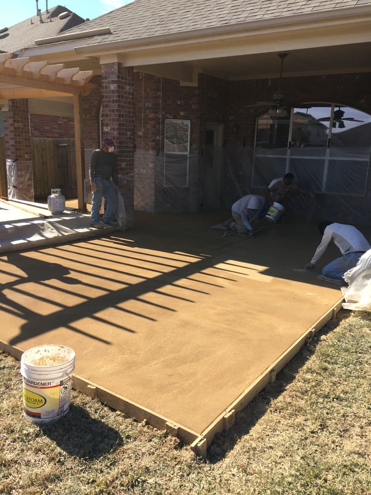 Patios for Texas Curb N Borders in Houston, TX
