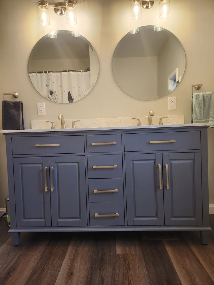 Transform your bathroom into a luxurious retreat with our expert renovation service. From modern fixtures to custom tile work, we'll create a space that enhances both beauty and functionality. for David M. Englert, Carpentry and Remodeling in McMurray, PA