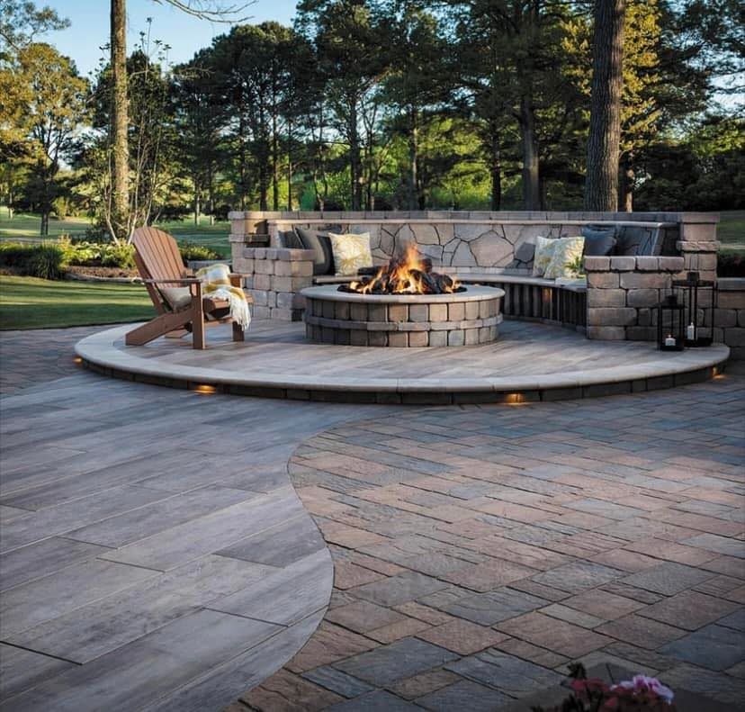 Transform your outdoor space with a custom fire pit from our Landscaping company. Choose from various styles and materials to create a cozy gathering spot for your family and friends. for Natural Landscaping  in Johnson City, TN