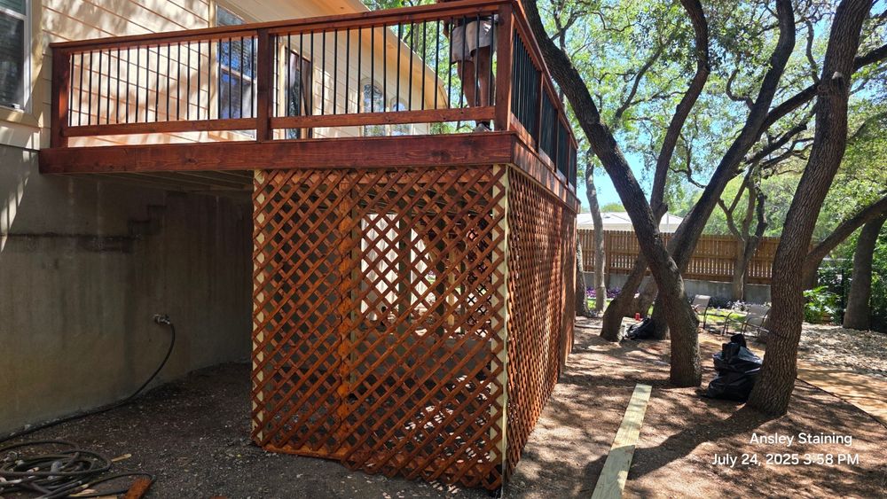 All Photos for Ansley Staining and Exterior Works in New Braunfels, TX