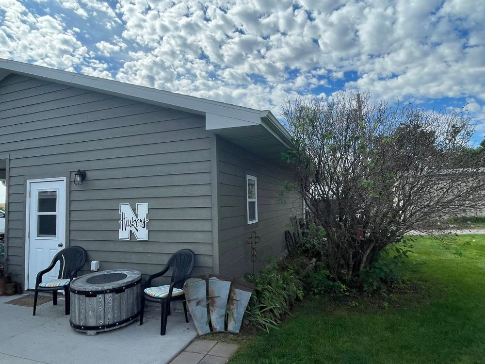 Aluminum Gutters Installation for The Gutter Man Seamless in Kearney, NE