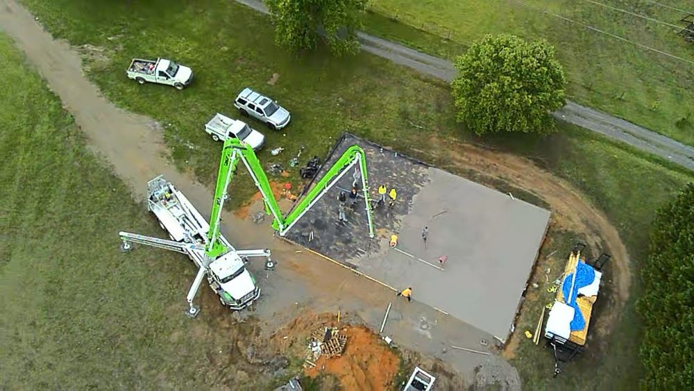 New Boom Pump for Williams Concrete Pumping in Knoxville, Tennessee