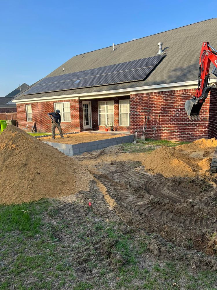 Our Sand/Clay Hauling service ensures efficient delivery of top-quality sand and clay to your site, perfect for landscaping or construction projects, enhancing durability while meeting all your project requirements seamlessly. for Southern Pride Development in Blythewood, SC
