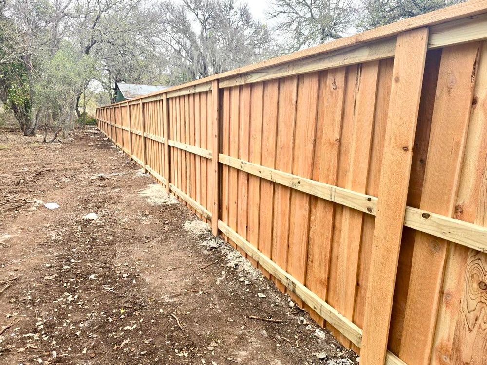 Residential Fencing for N. B. Fence & Landscape in New Braunfels, TX