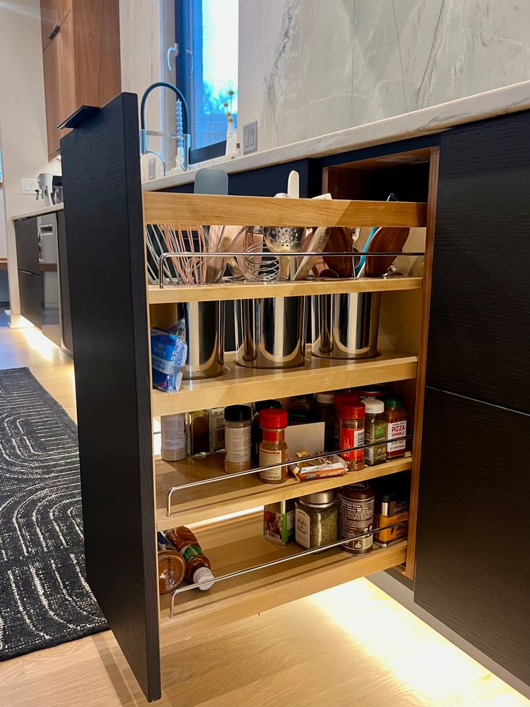 Prospect Heights Modern Kitchen for Ekwood Finishes in St. Charles, IL