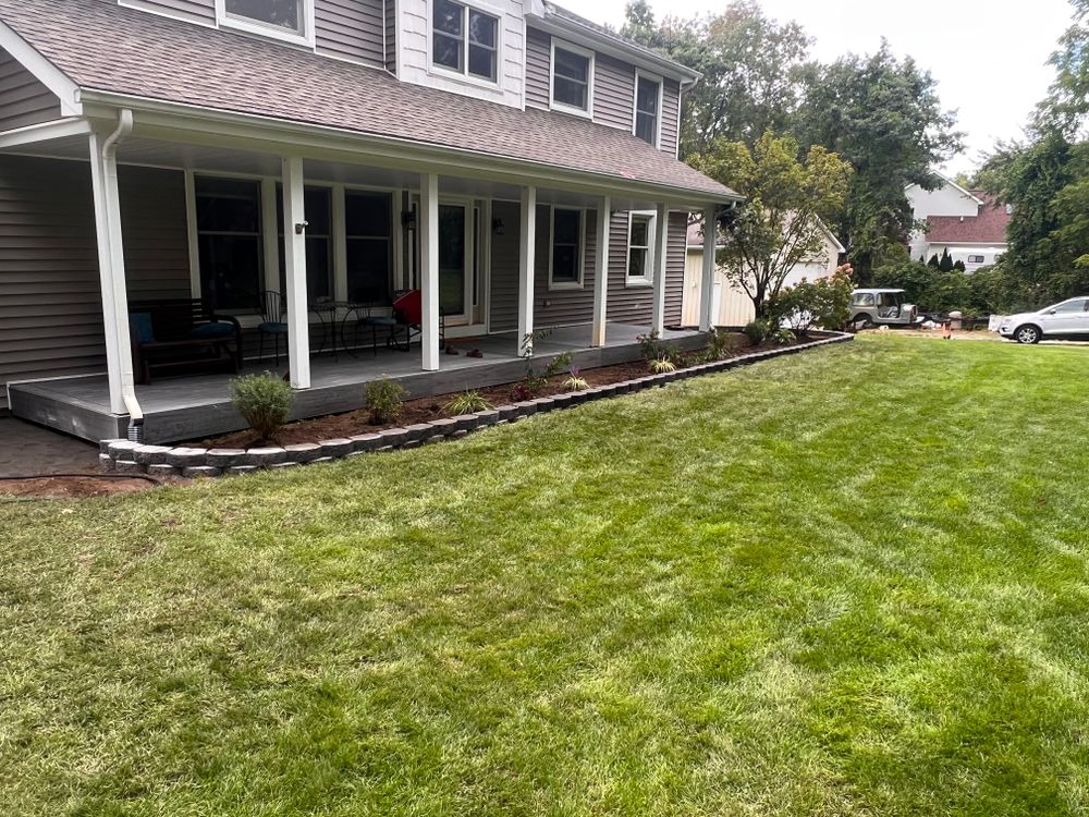 Retaining walls for Alltimate Outdoor Services in Warren, MI