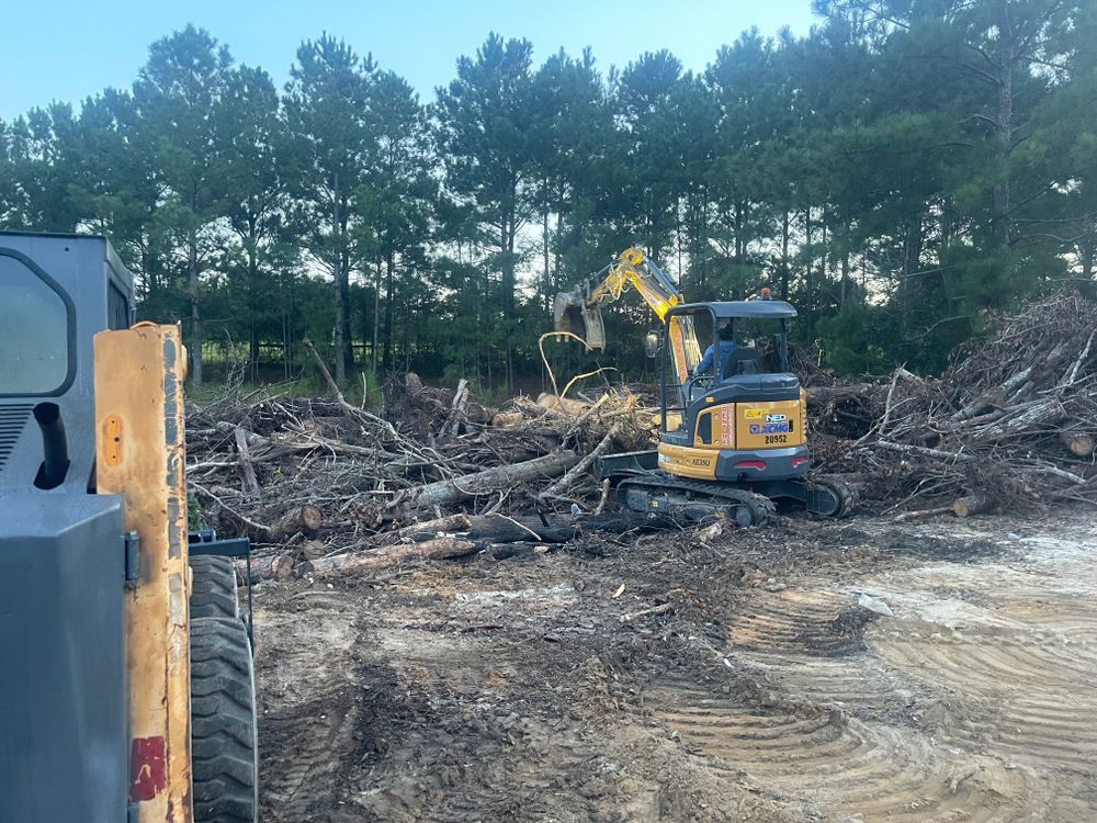 Land Clearing  for Cortez Construction SC, LLC in Conway, SC