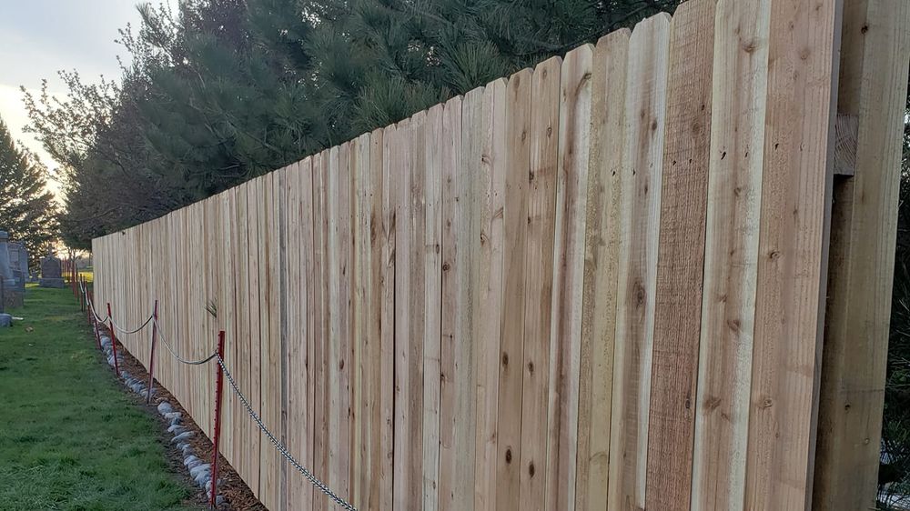 Wood Fences for 321 Fence Inc. in Faribault, MN