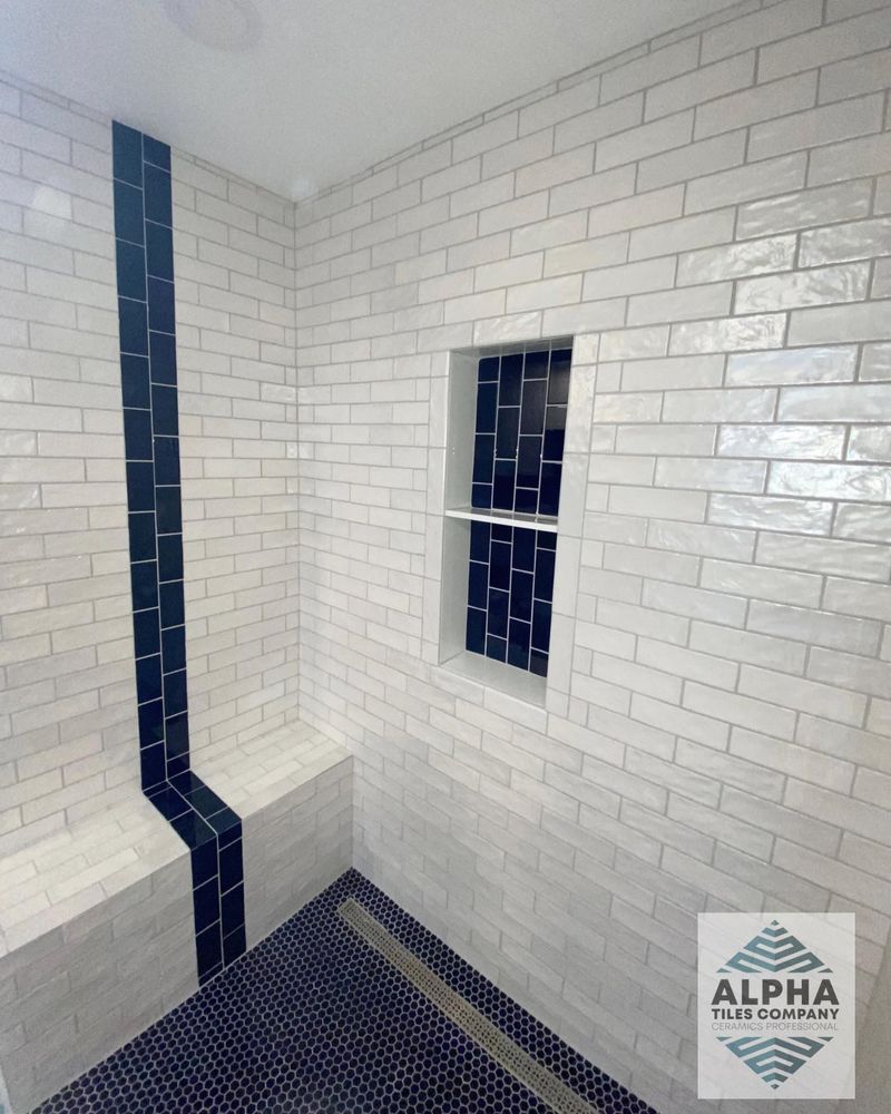Transform your bathroom with our expert tiling installation service, offering precision and style. Our experienced team ensures flawless results, enhancing beauty and functionality to create the perfect sanctuary in your home. for Alpha Tiles LLC in Atlanta, Georgia