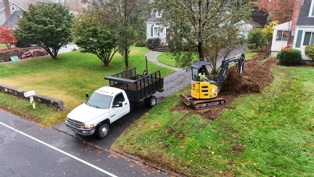 Landscape & Bed Design for Ace Landscaping in Trumbull, CT