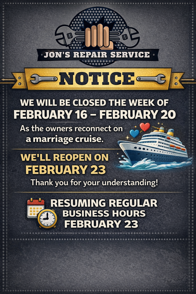 All Photos for Jon's Repair Service in Elberton, GA