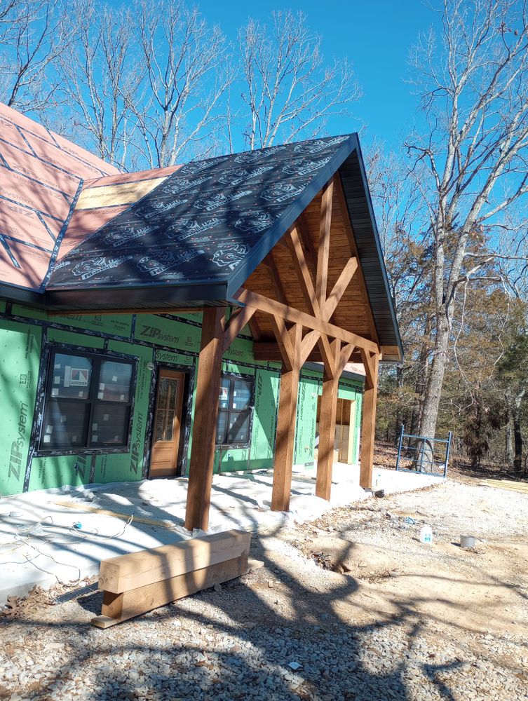 Exterior Renovations for Eggert Construction and Landhaus Woodworks in Winona,  MO