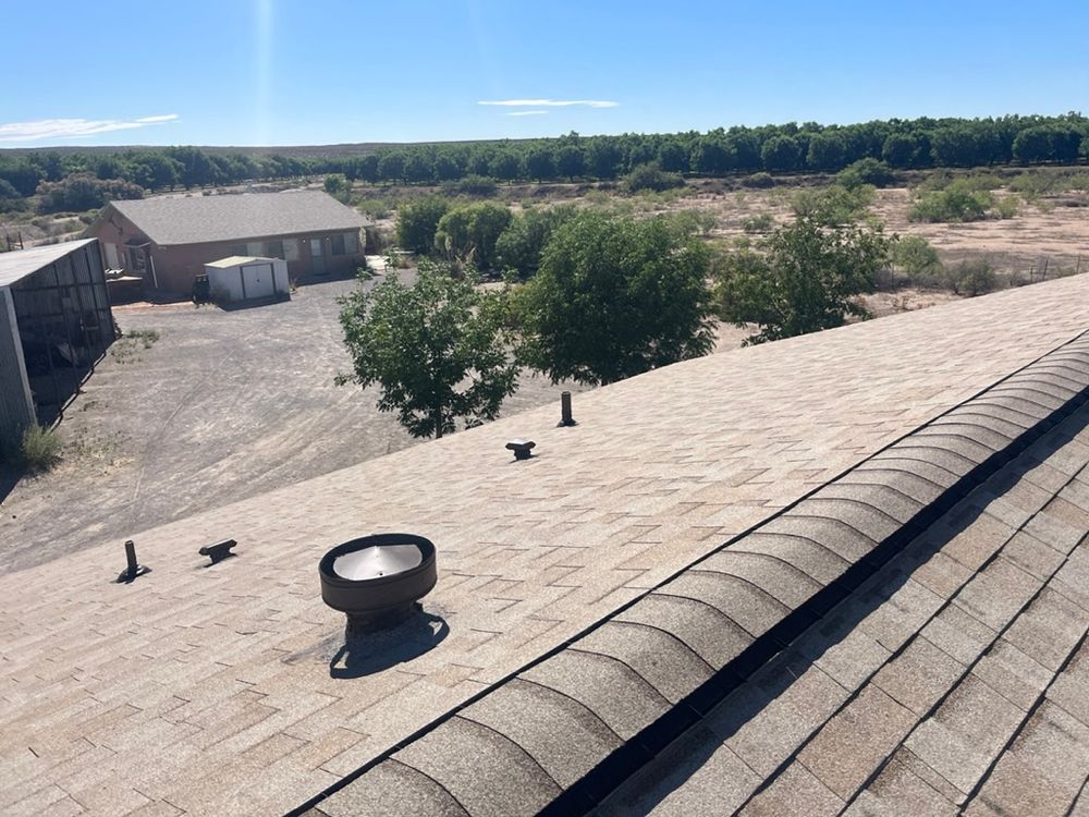 Shingled Roofs for Organ Mountain Roofing & Construction in Las Cruces, NM