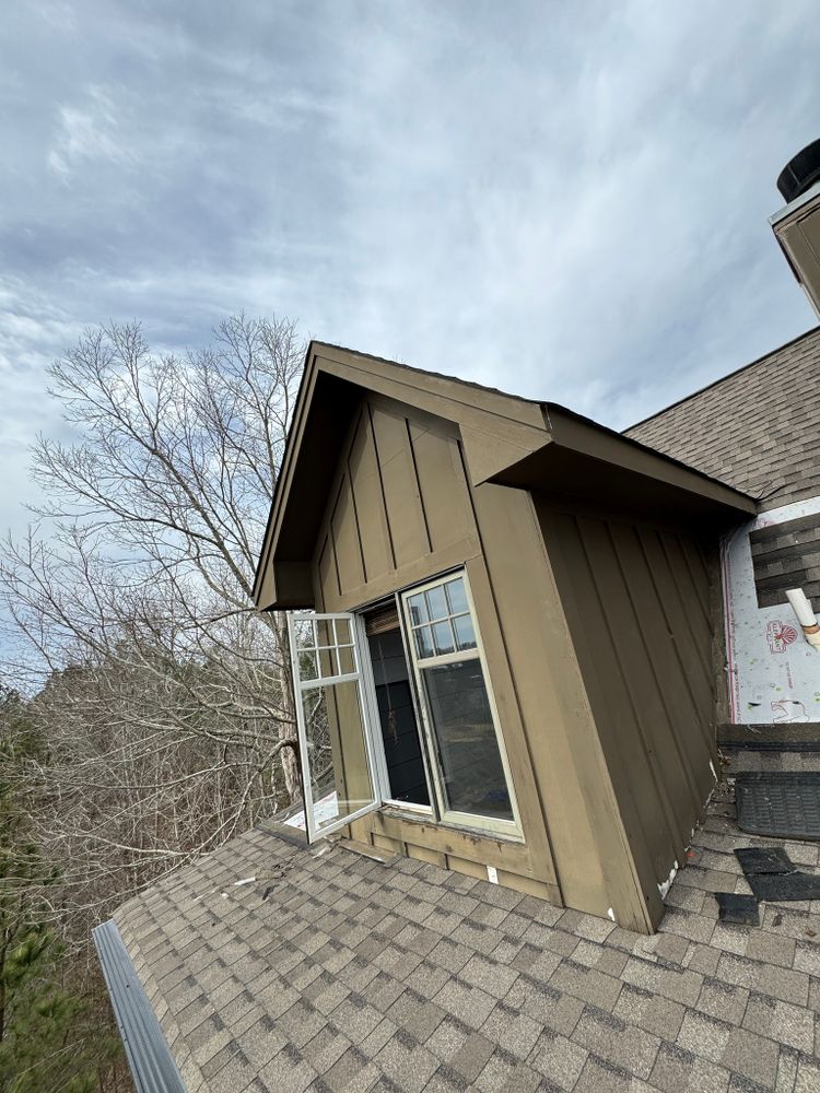 Our siding service is designed to enhance the aesthetic appeal and structural integrity of your home, providing long-lasting protection against the elements while adding value and curb appeal. for Lr Roofing & Construction in Decatur, AL