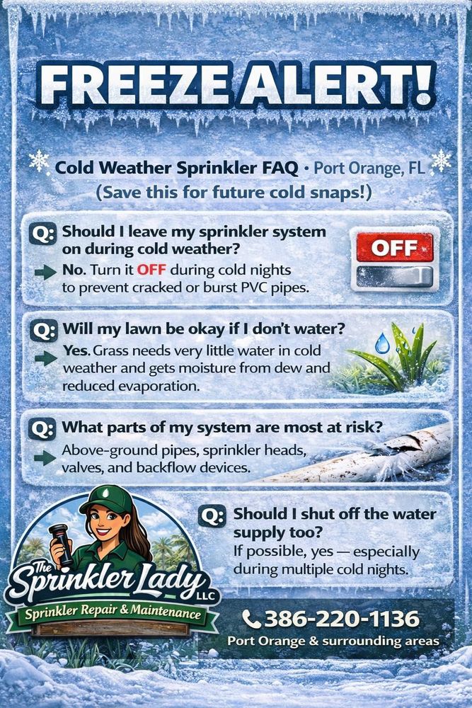 All Photos for The Sprinkler Lady in Port Orange, FL