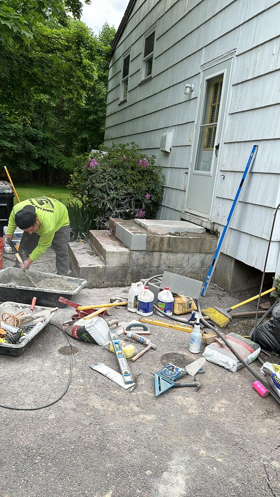 Step/stairs repairs and rebuilds for All For U Roofing & Masonry in Boston, MA