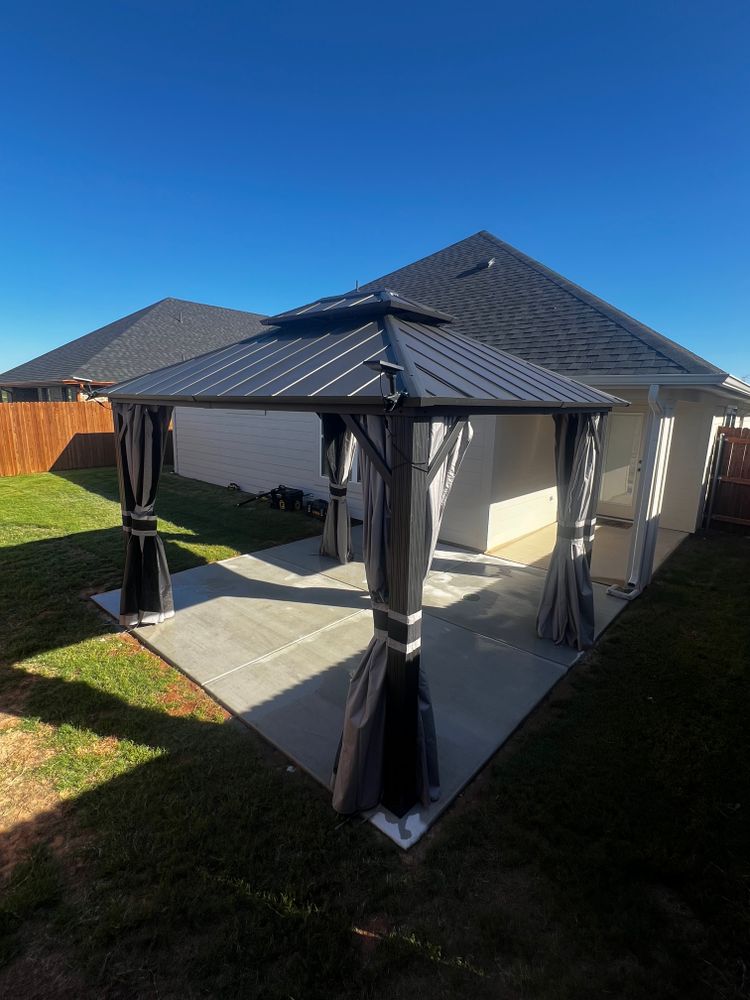 Gazebos  for BW Concrete Contracting LLC in Fort Worth, TX