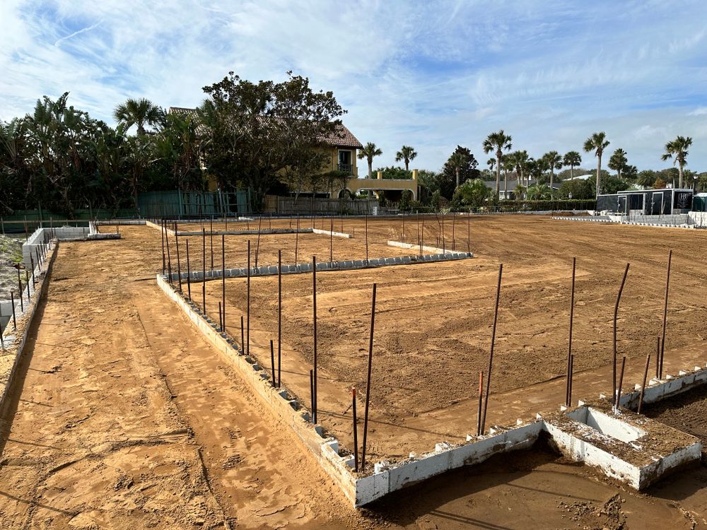 Our excavating contractor specializes in professional stem wall and foundation backfill services, ensuring your home's structural integrity by meticulously preparing the site for optimal support and long-term stability. for AL Dirtworks LLC in St. Augustine, FL