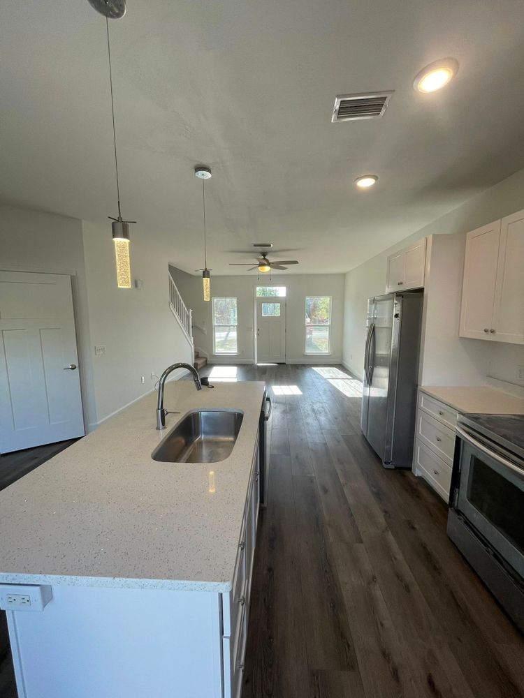 Our custom home construction service brings your vision to life with personalized design, quality craftsmanship, clear communication, and expert project management—creating a beautiful, functional home tailored to your lifestyle. for Anchor Pointe Homes in Freeport, FL