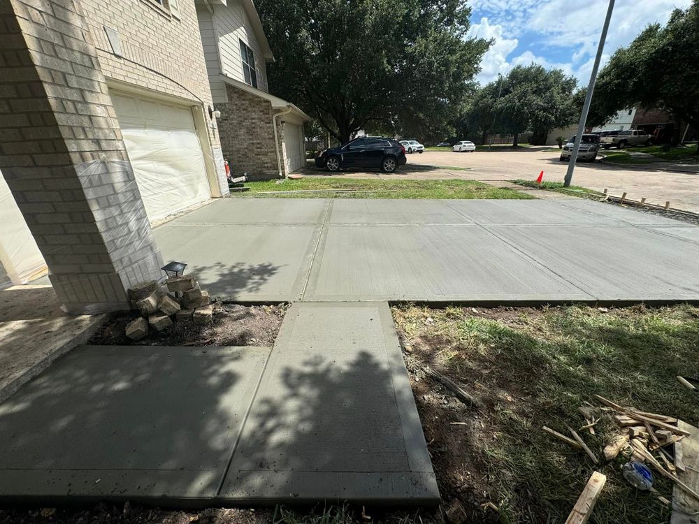 Concrete for NG Concrete Services in Houston, TX