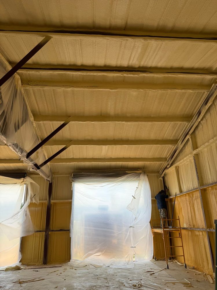 Closed Cell Spray Foam Insulation for Hart Roofing and Insulation in Atlanta, GA