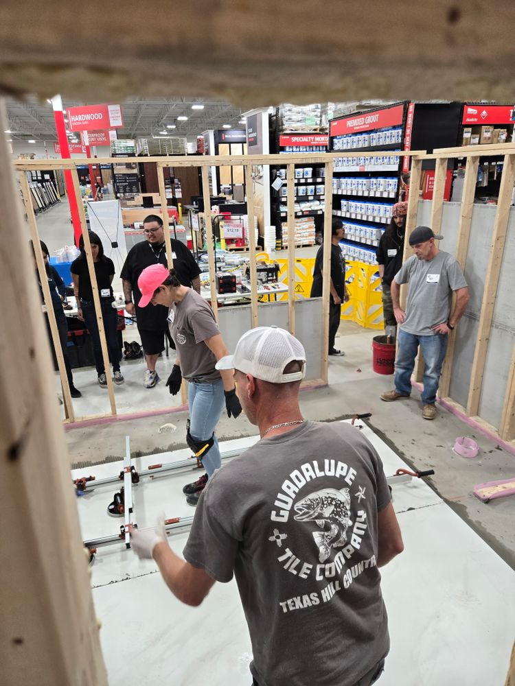 Certifications & Training for Guadalupe Tile Company in New Braunfels, TX