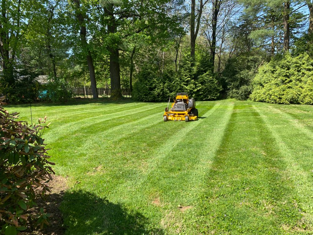 Mowing for Stevenson Property Maintenance in Cheshire, CT