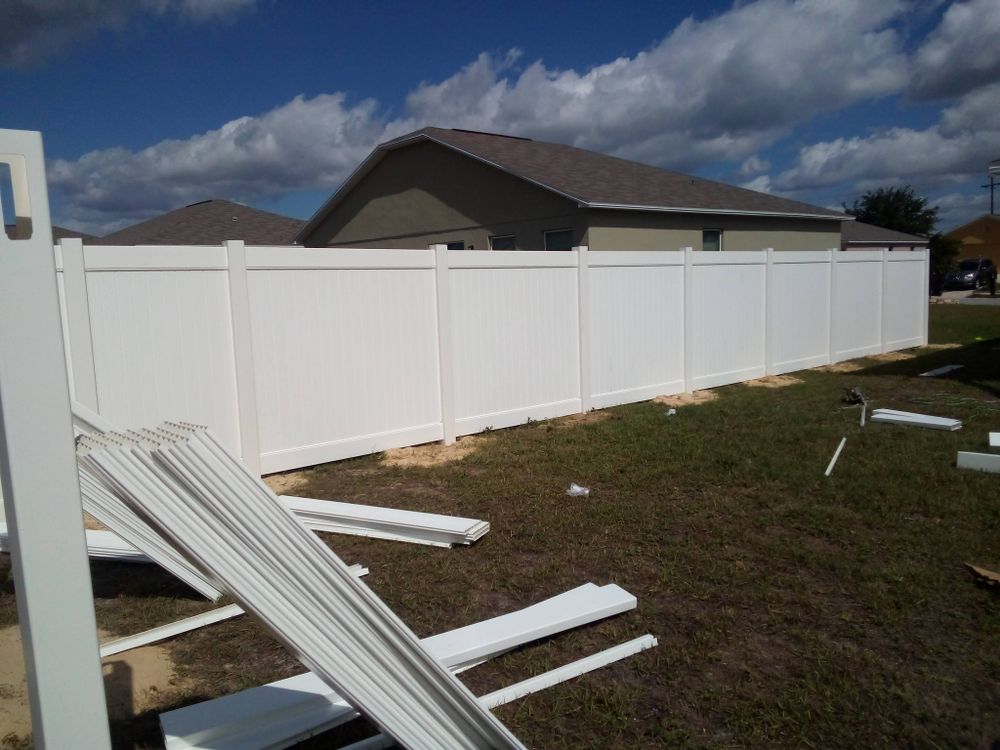 Our Fence Repair service ensures your property's safety and aesthetics by restoring damaged fences with expert precision, using high-quality materials to extend the life of your fence while enhancing curb appeal. for Daniels Fencing in Lakeland, FL