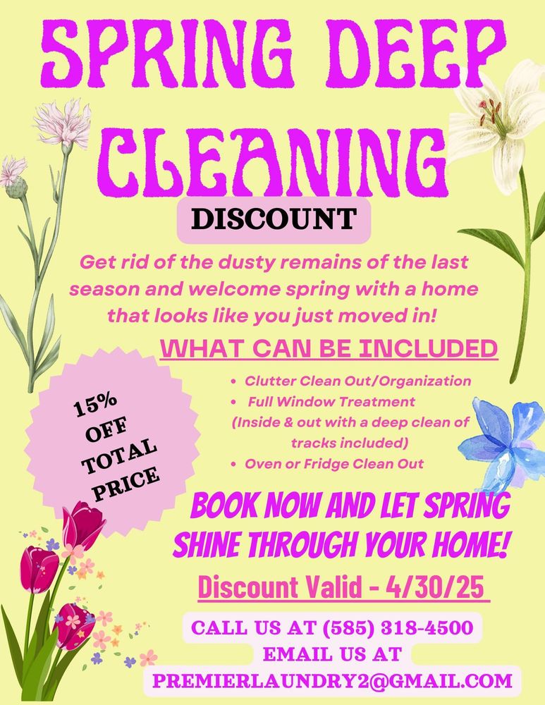 All Photos for Premier Cleaning & Laundry Services, LLC in Medina, NY