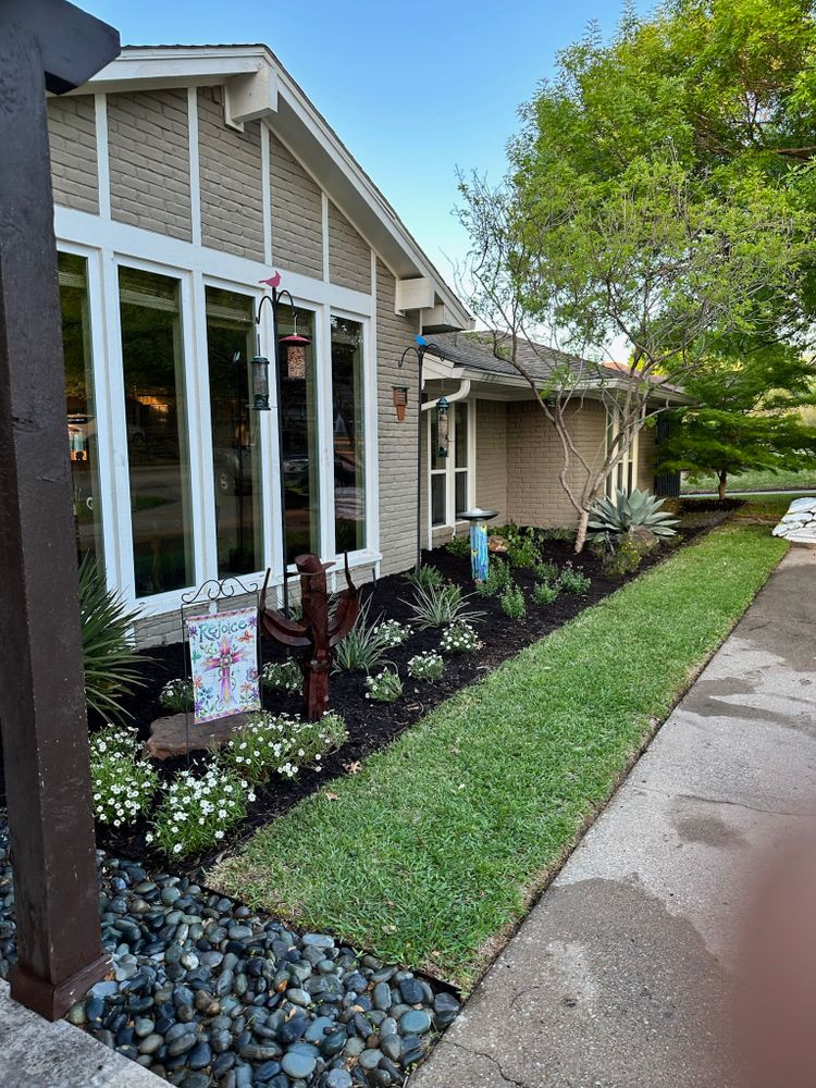 Turf & Landscaping for Walker Custom Exteriors in Dallas, TX