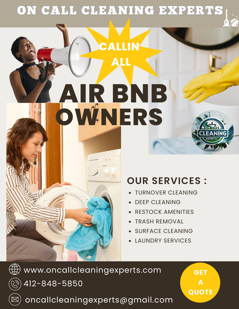 All Photos for On CALL Cleaning Experts in Pittsburgh, PA