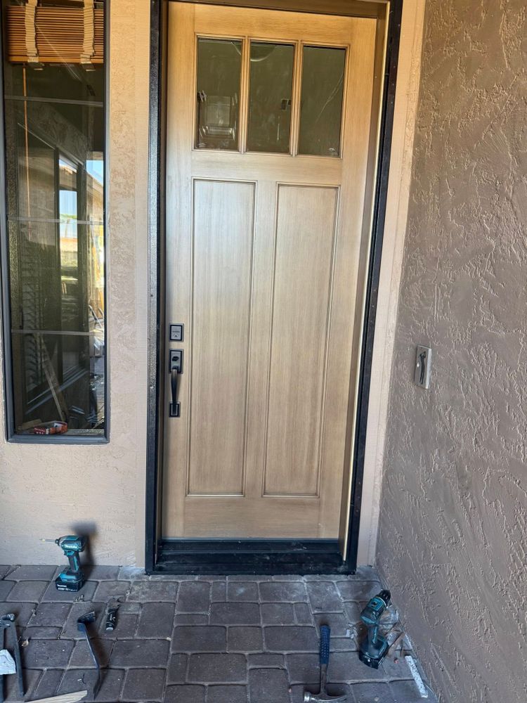 Enhance your home's beauty and functionality with our expert windows and doors service, offering top-quality installation, design variety, and superior craftsmanship to ensure long-lasting performance and aesthetic appeal. for Campbell Quality Construction in Apache Junction, AZ