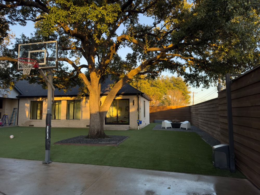 Turf & Landscaping for Walker Custom Exteriors in Dallas, TX