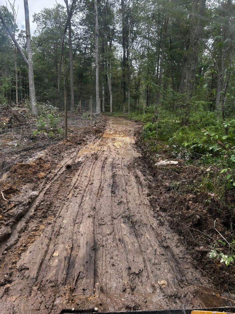 Excavating for Pine Mountain Restoration, LLC Excavation and Fencing Contractor in Howard, PA
