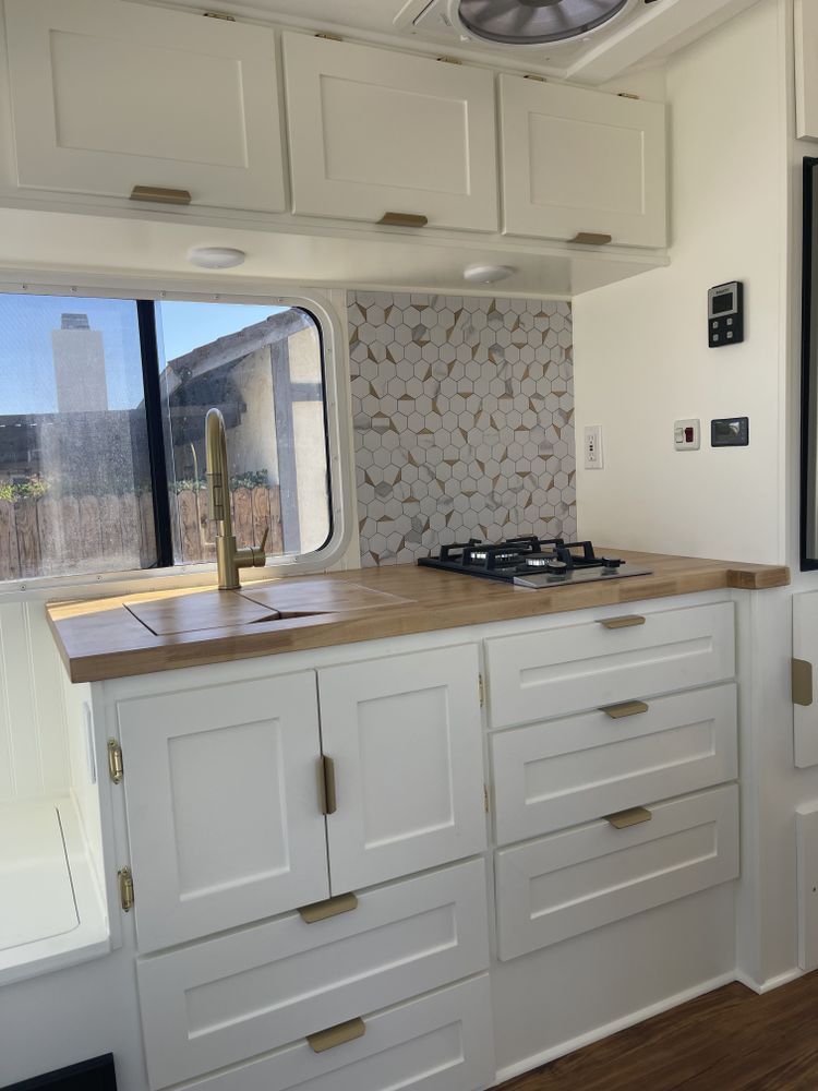 1987 Chevy Winnebago Class C for Mauka to Makai RV Renovations in Los Angeles, CA