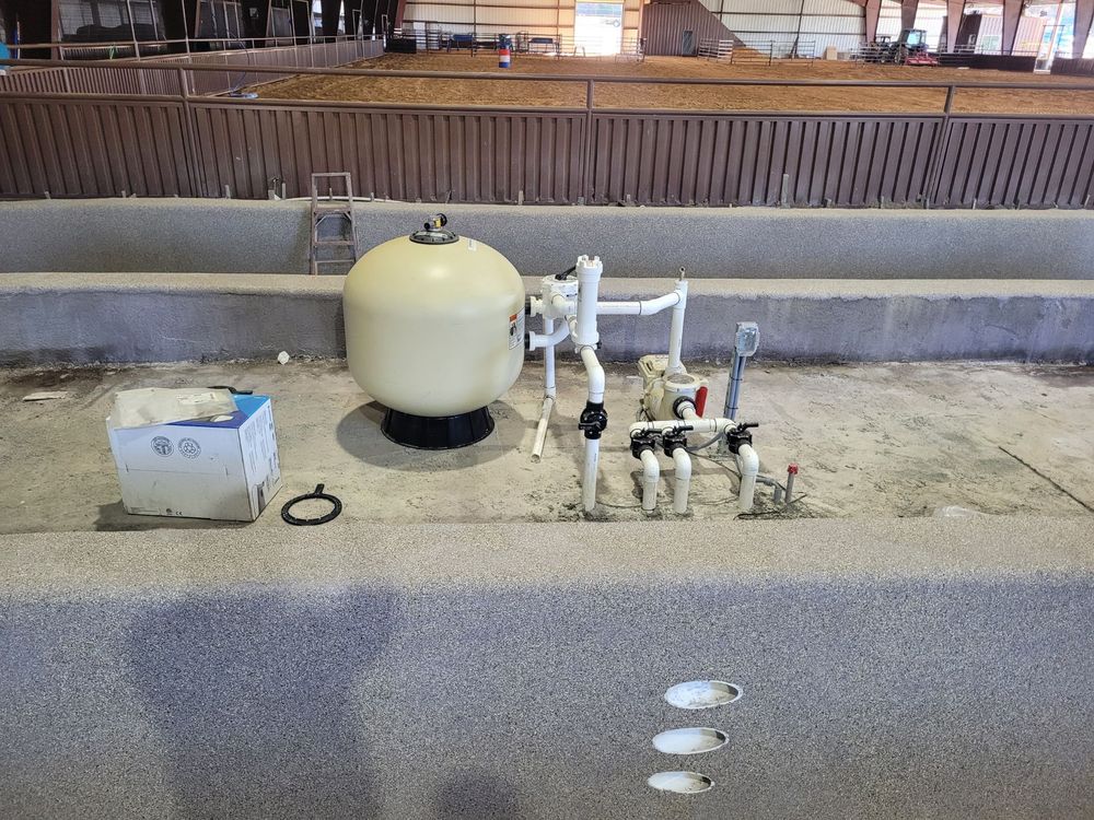 Custom Ground Horse Walker for Black Diamond Custom Pools LLC in Azle, TX