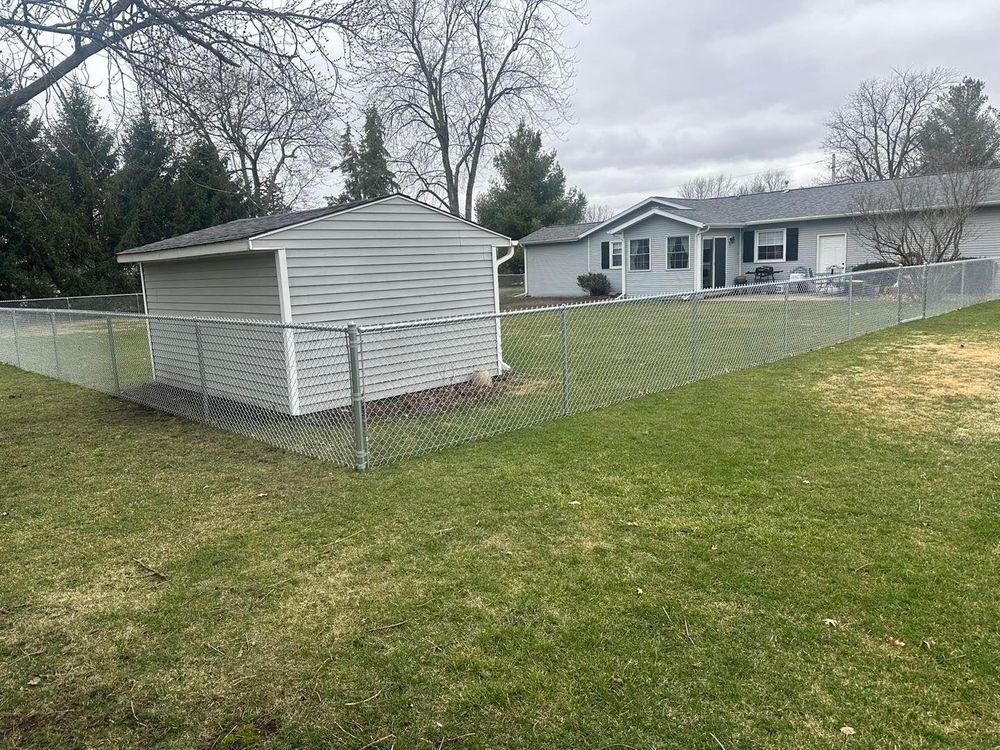 Fence Installation for Illinois Fence & outdoor co. in Kewanee, Illinois