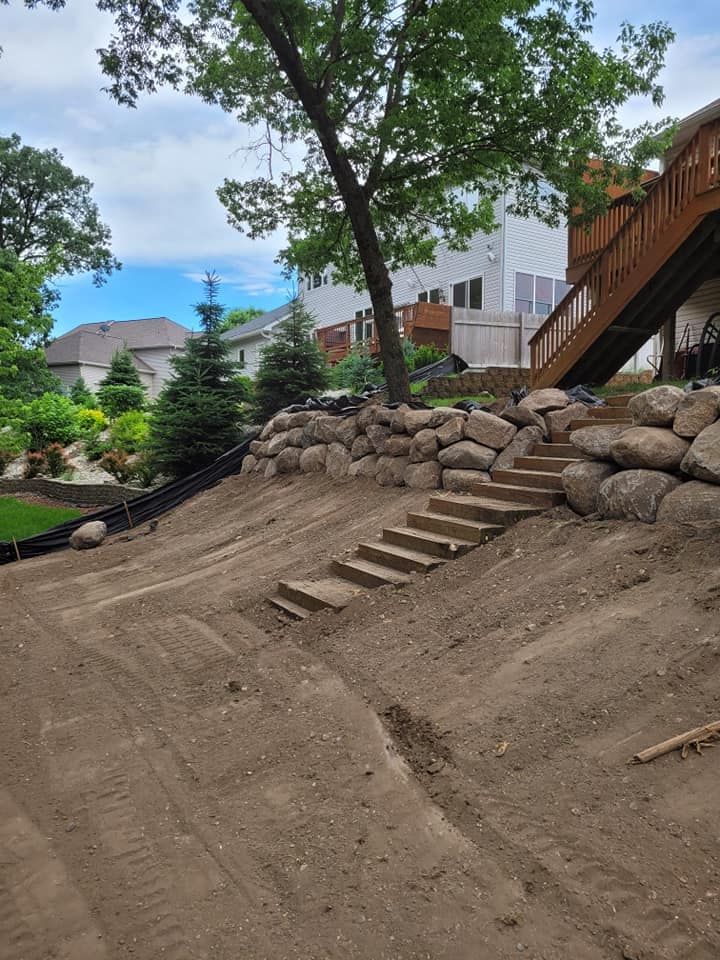 Hardscaping Landscaping for Jamco in Monticello, MN