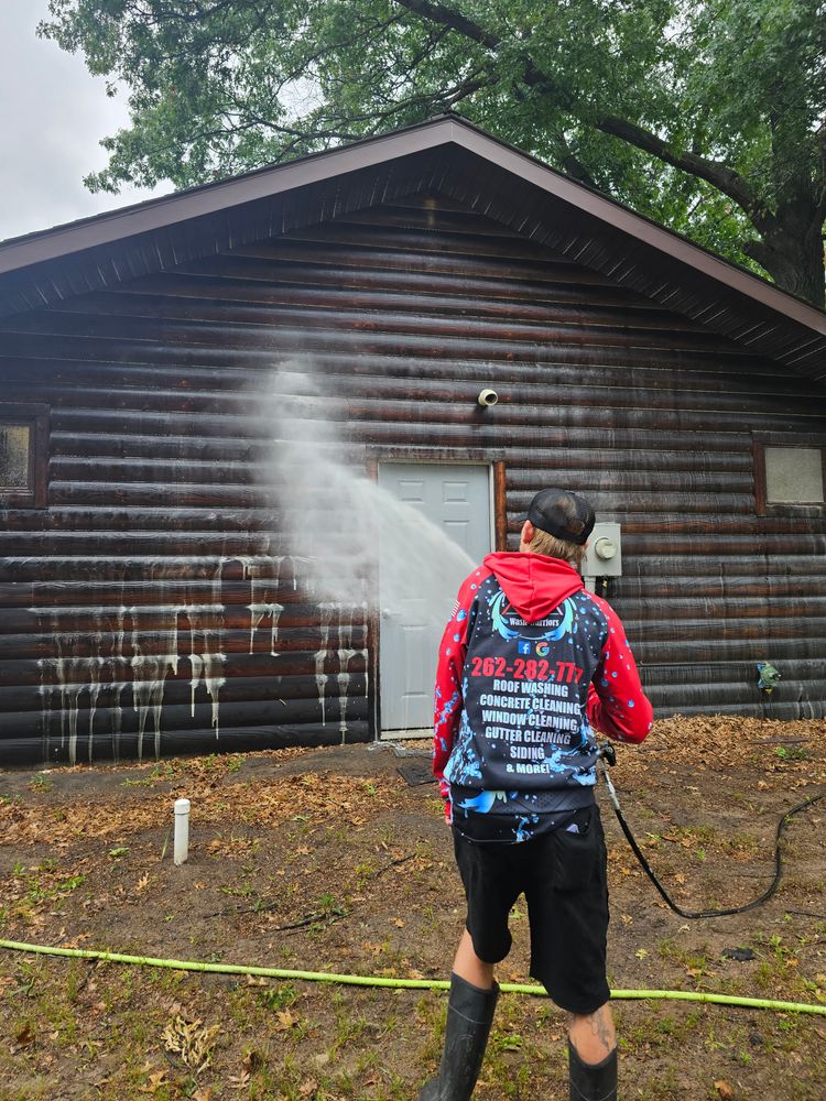 Pressure Washing for Wash Warriors in Menomonee Falls, WI