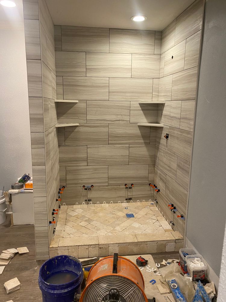 Bathroom Tiling for Harris Tile and Stone in Tyler, TX