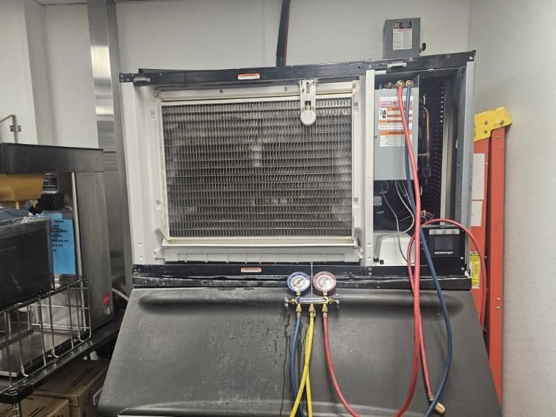 We specialize in commercial refrigeration repair and maintenance for restaurants, grocery stores, and retail operations throughout Illinois, Indiana, and Wisconsin. Our technicians service a full range of refrigeration equipment including walk-in coolers, walk-in freezers, reach-in coolers, stand-up coolers, and ice machines. Whether you're dealing with a refrigeration failure or routine upkeep, we work on all major brands to keep your cold-side equipment running at peak performance.
 for All Mechanical in Cook County, IL