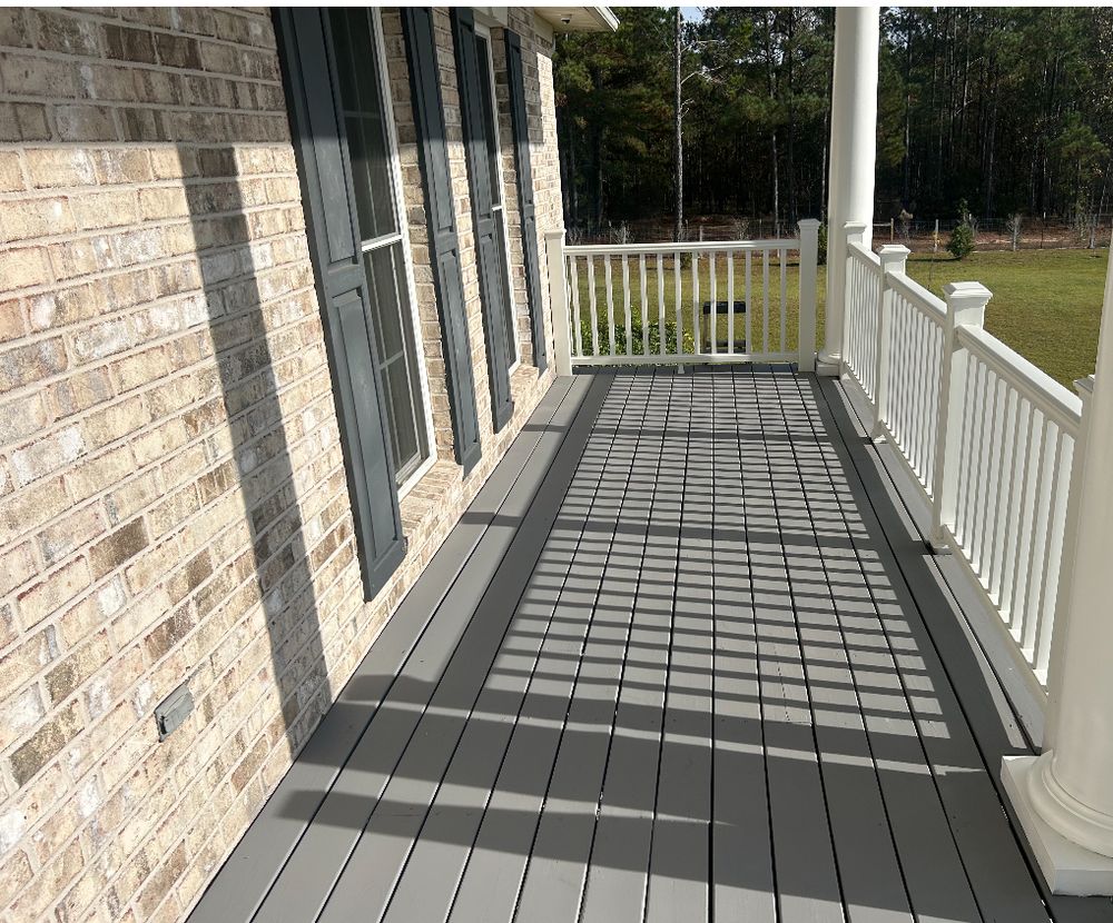 Trex handrails  for JB Nealy Fence in Elgin, SC