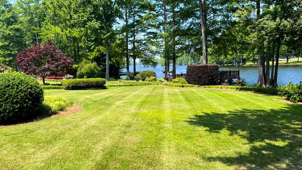 Our professional mowing service ensures your lawn is expertly trimmed and maintained, enhancing the overall beauty of your property and creating a well-manicured outdoor space for you to enjoy. for Green Works Landscaping in Raleigh, NC