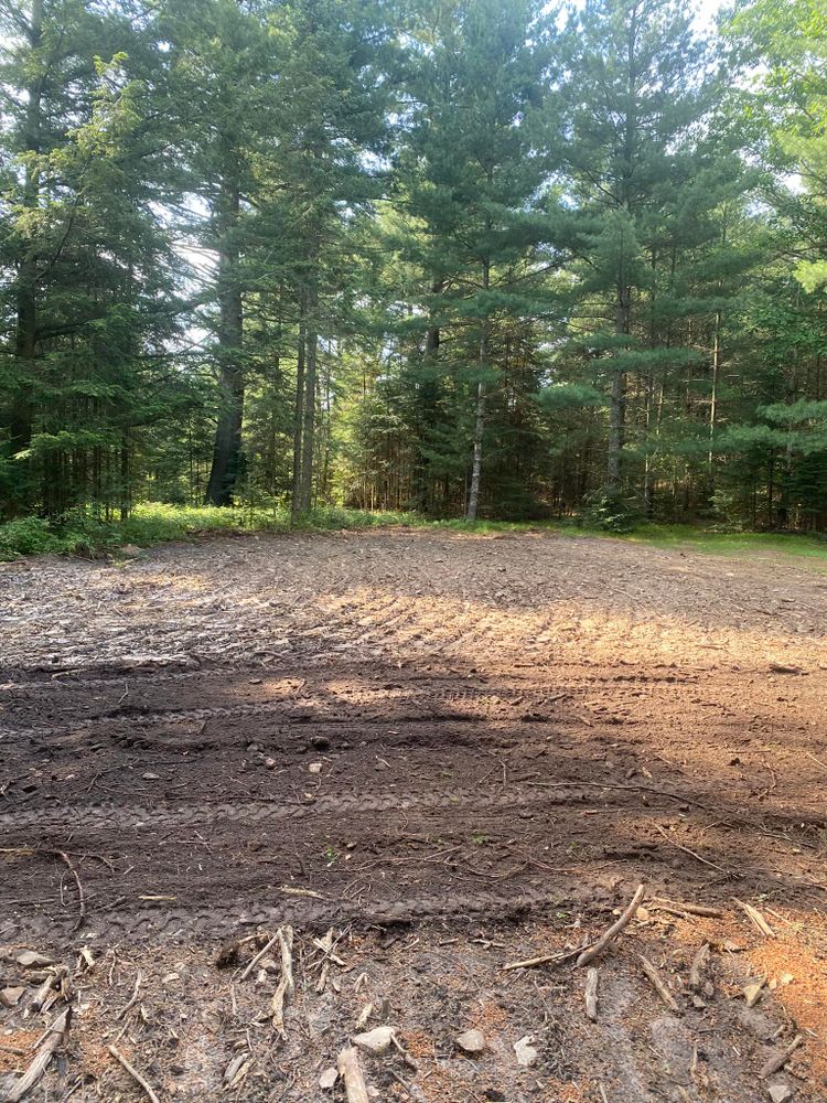 Enhance your outdoor space with our Landscape Grading service, ensuring level surfaces and optimal drainage. Our expert team transforms uneven terrain into beautiful, usable land tailored to your property's unique landscape needs. for Brush Busters in Wausau, WI