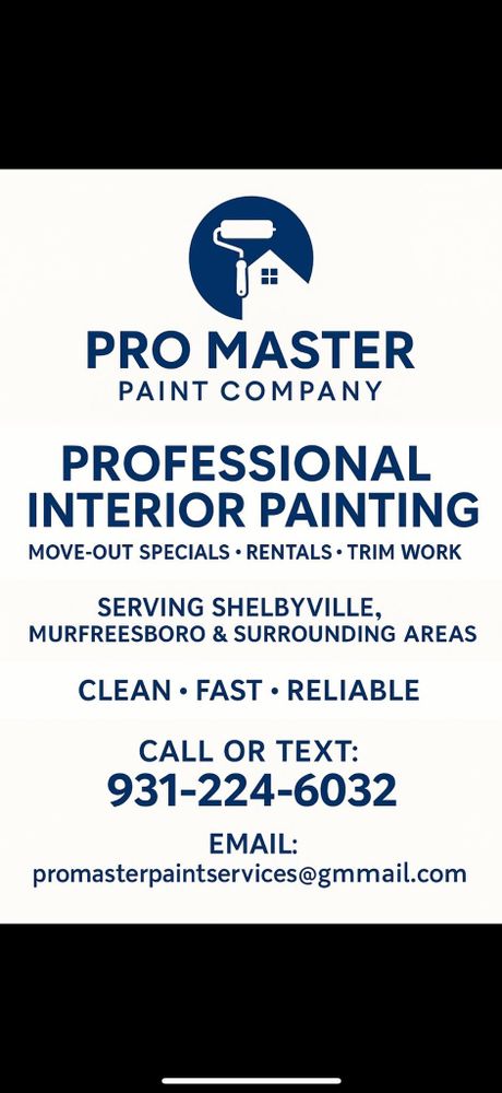 All Photos for Pro Master Painting Company in Shelbyville, TN