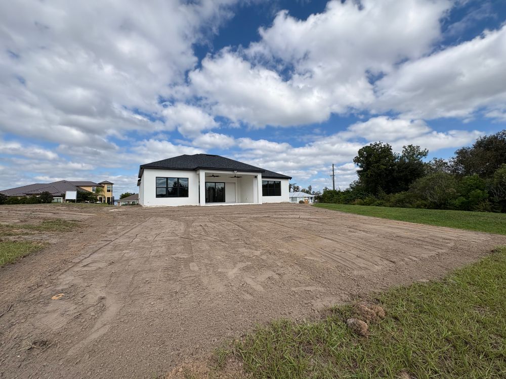 Excavating for South Lake Loader Service in Minneola, FL