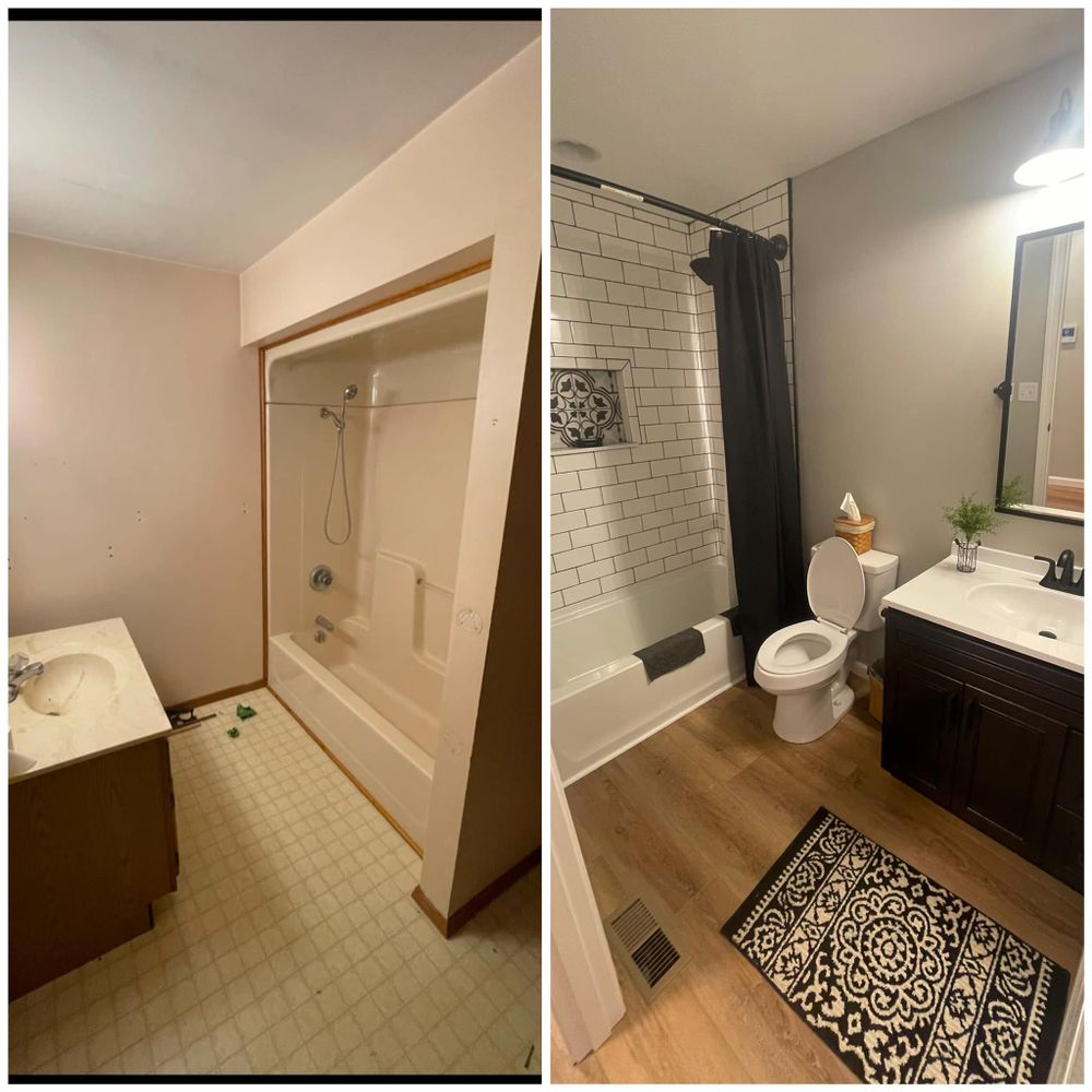 Transform your bathroom into a luxurious retreat with our expert renovation service. From modern upgrades to complete remodels, we create beautiful and functional spaces tailored to your style and needs. for J&G Remodeling in Lawrenceburg, IN