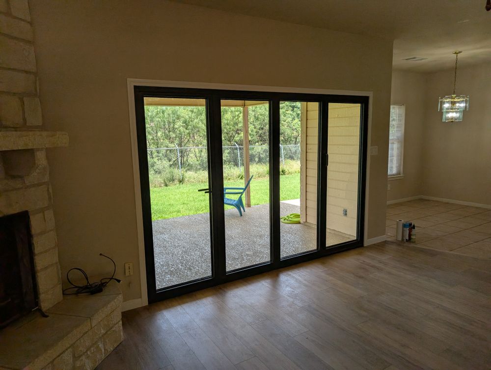 Door Installation for Arrowhead Building Co. LLC in Highland Lakes, TX