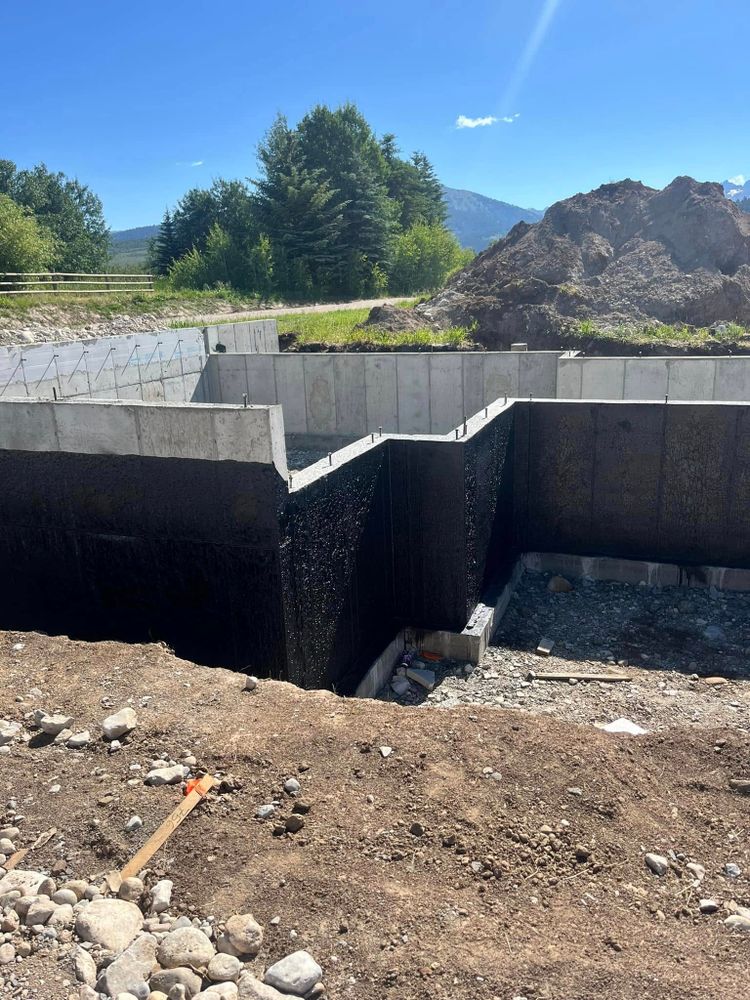 Flat WorkConcrete for A K Concrete in Tetonia, ID