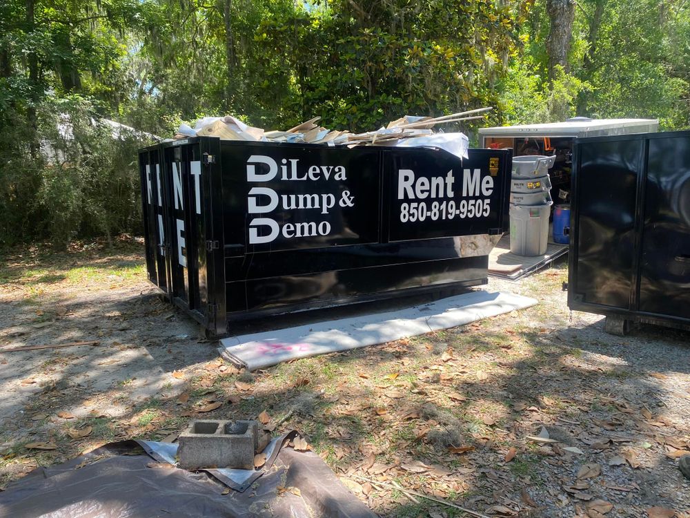 Dumpster Rental for DiLeva Dump and Demo in Panama City, FL